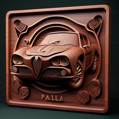 3D model Alfa Romeo Giulia (STL)